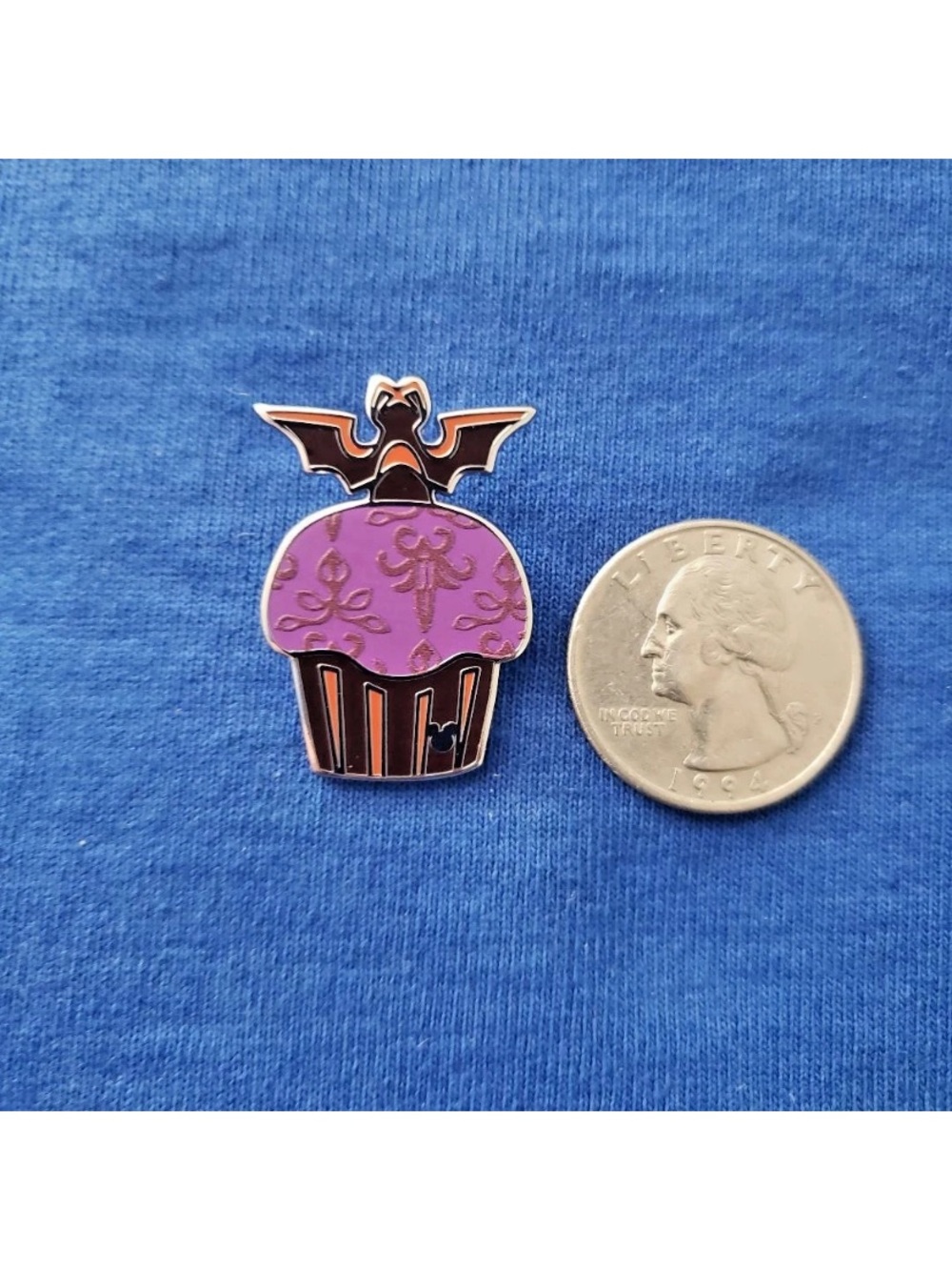 Disney Haunted Mansion CHASER Cupcake Hidden Mickey 2025 Pin Disneyland Wave B